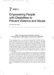 Empowering People with Disabilities to Prevent Violence and Abuse by Nancy M. Fitzsimons and Dorothy Bell Wagner