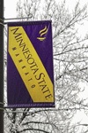 Campus Banner in Winter