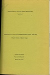 Mankato State College Freshman Enrollment, 1967-1972: A Spatial Analysis of Student Origin
