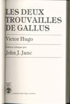 Les Deux Trouvailles de Gallus by Victor Hugo and John J. Janc